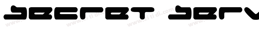 SECRET SERVICE TYPEW字体转换